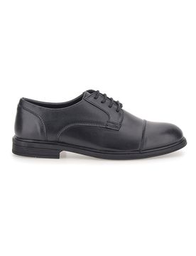 Scarpe eleganti nere stringate in vera pelle 2012 45