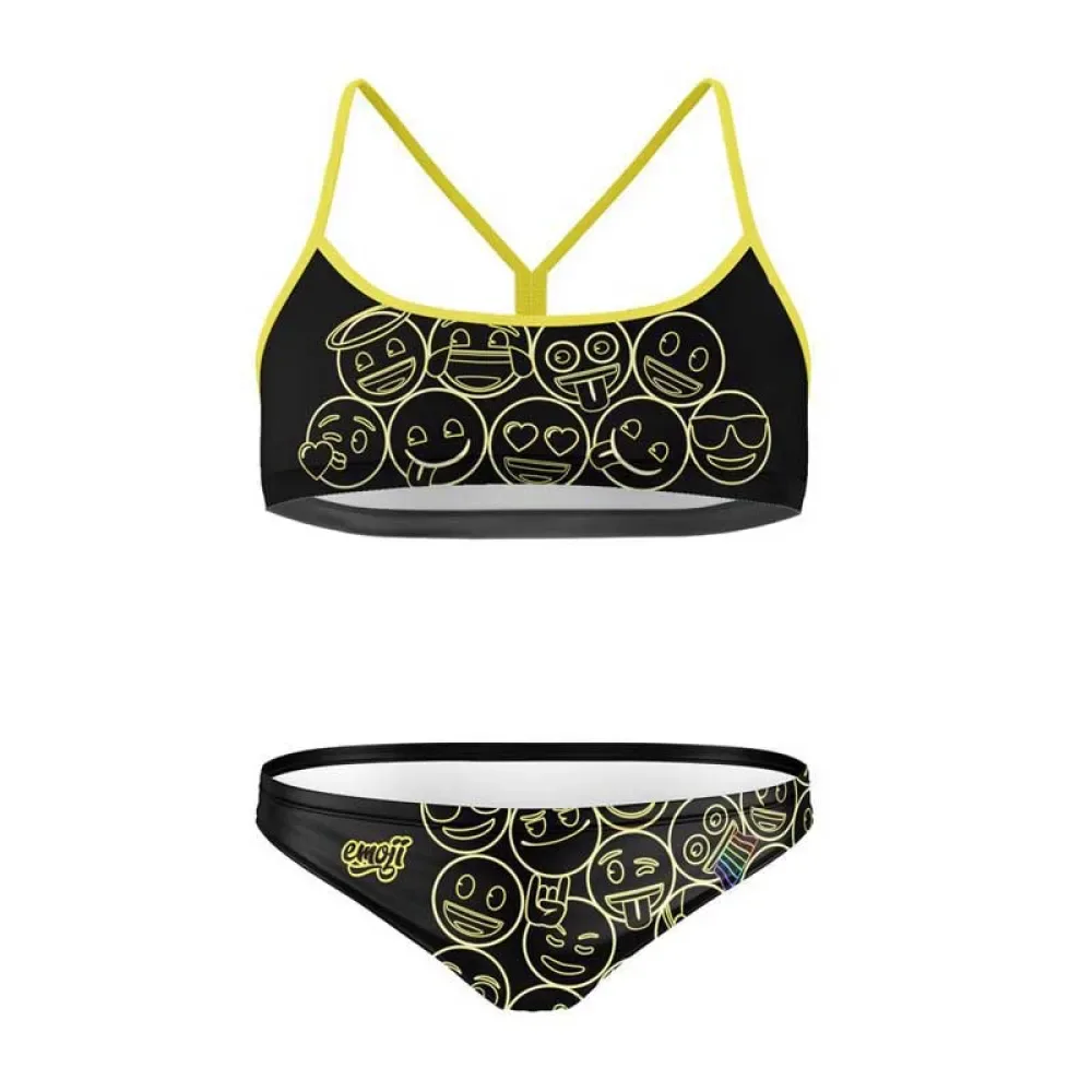 Otso Bikini Emoji Neon Faces - OTSO - FashionsVida