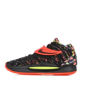 Scarpa Basket Uomo Kd14 Black/bright Crimson/yellow Strike - NIKE NBA - FashionsVida