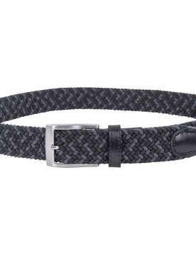 Gürtel Braided, anthrazit/schwarz 80_cm