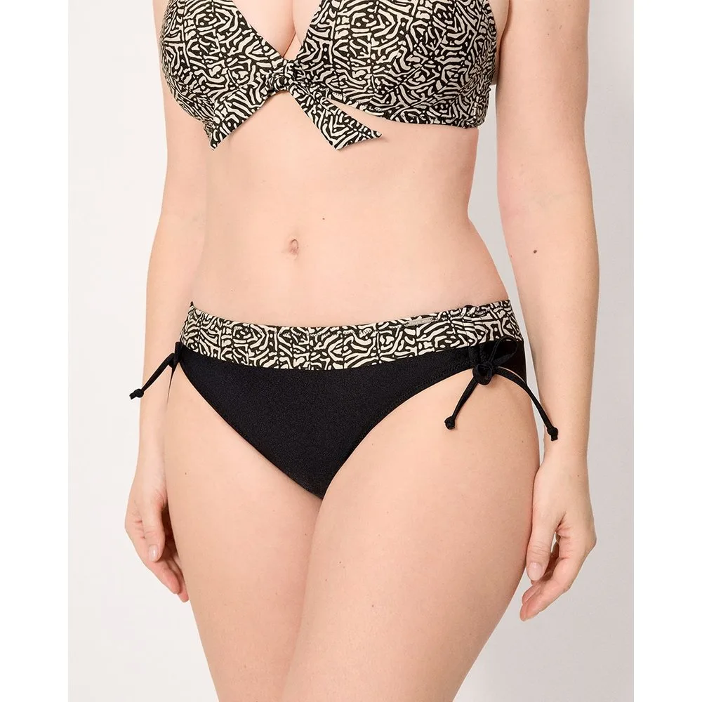 Bragas de bikini moldeadora estampada con brillo - Ysabel Mora - FashionsVida