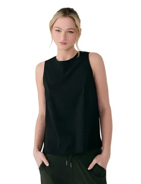 Lole T-shirt Sans Manches Olivie Black S - Lolë - FashionsVida