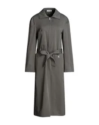 Midi-Kleid Damen Grau L,M,S Damen