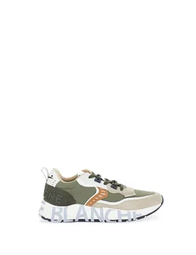 Sneakers con inserti VERDE MILITARE 43 - Voile Blanche - FashionsVida