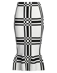 Midi-Rock Damen Schwarz 32,34 Damen