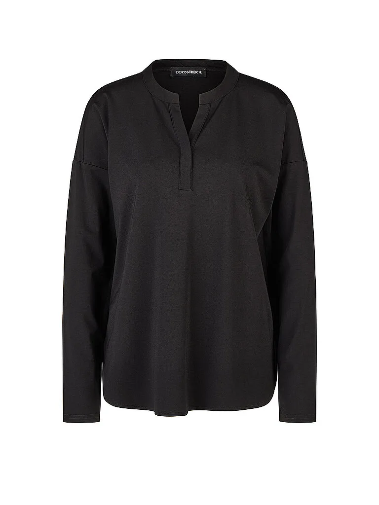 Blusenshirt negro 52 - Doris Streich - FashionsVida