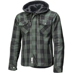 Giacca Moto Lumberjack II Nero Verde taglia S