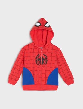 Felpa con cappuccio Spider-Man - rosso