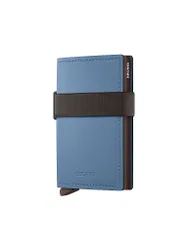 Geldbörse - Bandwallet Matte steel-blue blau damen