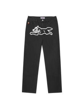 Running Dog Double Scoop Denim Pants