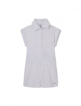 Para niña. PG230308 Vestido Geraldine (12años= 152cm), Casual, Poliéster, Manga corta, moda infantil