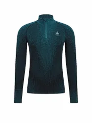 Herren Unterzieh Zipshirt Blackcomb blau S M
