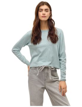 Pullover verde acqua Silje 10320454