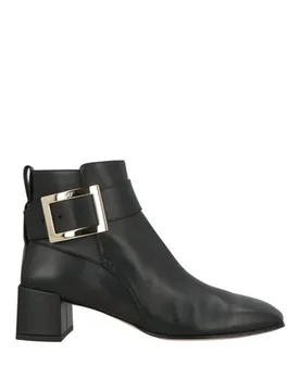 Botines de caña alta Mujer Negro 39.5,41,41.5 Mujer - Roger Vivier - FashionsVida