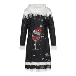 Kleid „Festtage“ XXL schwarz
