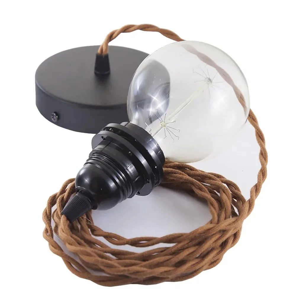 Cables Lampe Suspendue Pendel Pour Abat-jour Tc23 1 M Deer / Black One Size - Creative - FashionsVida
