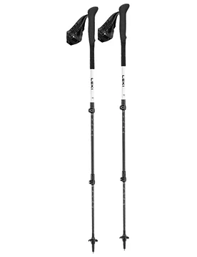 Bâtons de randonnée en aluminium - Skytera Carbon Lite en Aluminium - Blanc - LEKI - FashionsVida