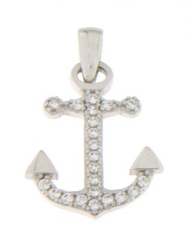 Ciondolo Unisex Oro Bianco GL100661