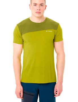 Sveit camiseta montaña manga corta hombre Verde (M)