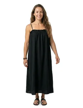 Robe Midi Sans Manches Dune True Black S