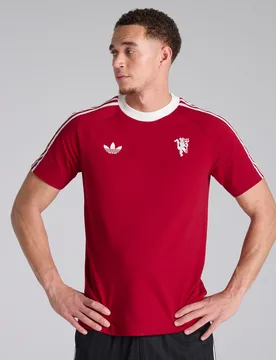 Manchester United x Originals T-Shirt Red XS - Adidas - FashionsVida