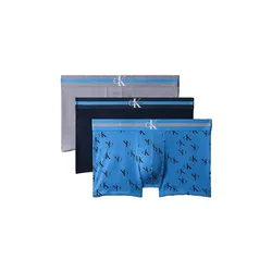Boxers Lv00nb636 Trunk 3 Unità Dark Sapphire / Smudge Ck Small Posei S