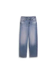 Jeans Wide Fit da ragazza blu 176
