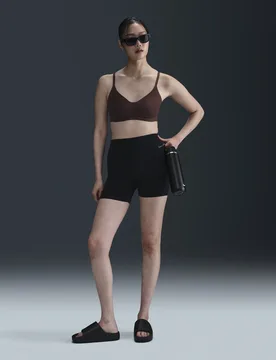 Damen-Sport-BH Alate Minimalist - Marron - female - Size: 1X F/G - Nike - FashionsVida