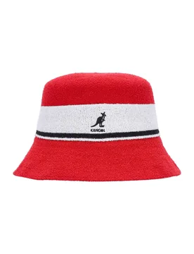 Cappello Da Pescatore Uomo Bermuda Stripe Bucket Scarlet - Kangol - FashionsVida