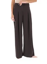 Pantalone a palazzo MARRONE 44