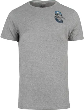 Jirafa camiseta manga corta hombre Gris (S) - Blend - FashionsVida
