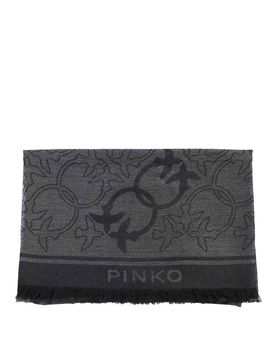 Sciarpa in misto viscosa jacquard