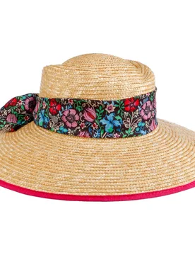 Davia Flower Band Straw Hat by - nature - Damen - Size: One Size - Lierys - FashionsVida