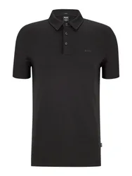 Black Poloshirt Palosh Schwarz 3XL