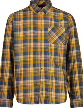 Man shirt long sleeves camisa montaña manga larga hombre Azul (54)