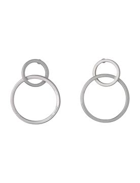 Pilgrim Pendientes 'Harper' plata