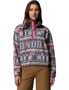 Forro polar de mujer Helvetia™ II Printed Cropped - Columbia - FashionsVida