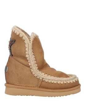 Botines de caña alta Mujer Camel 36,37,41 Mujer
