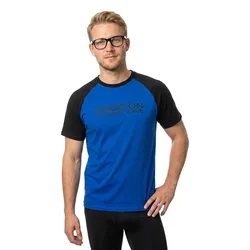 Lightweight Raglan Short Sleeve T-shirt Blue L Men