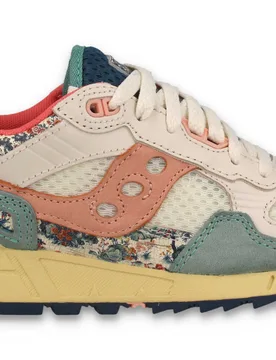 Shadow 5000 W Kissaten - Sneaker - beige blau floral - Damen - Size: 40 - Saucony - FashionsVida