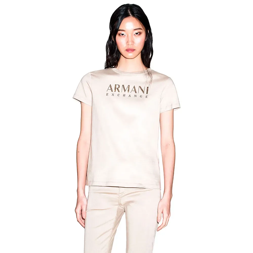 Exchange Maglietta A Maniche Corte Xw00229_af17172 Sand M - Armani - FashionsVida