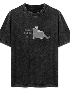 Tacoma Couch Guy T-Shirt Christmas Casual Short Sleeve Top - Aliexpress - FashionsVida
