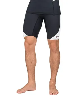 Short Rash Guard Trilastic Black / White L