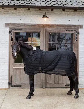 Fliegendecke MESH schwarz 140 - Kentucky Horsewear - FashionsVida