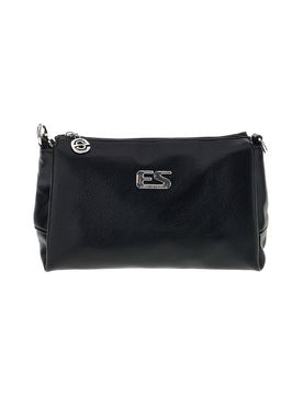 Borsa nera a tracolla compatta PU1461