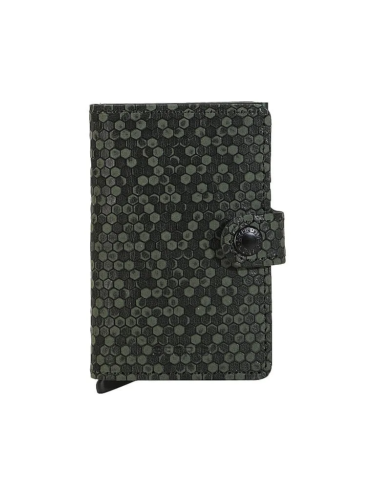 Geldbörse - Miniwallet Hexagon green grün damen - SECRID - FashionsVida