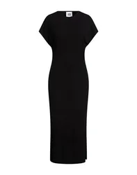 Midi-Kleid Damen Schwarz 36,38 Damen