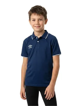 Polo à Manches Courtes Torch Dark Navy 4 Années Garçon - Umbro - FashionsVida