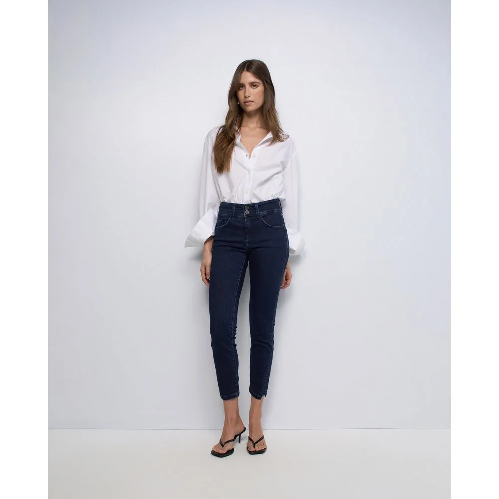 Vaqueros secret push in cropped skinny de mujer - Salsa Jeans - FashionsVida