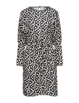 Midi-Kleid Damen Schwarz M,S,XS Damen